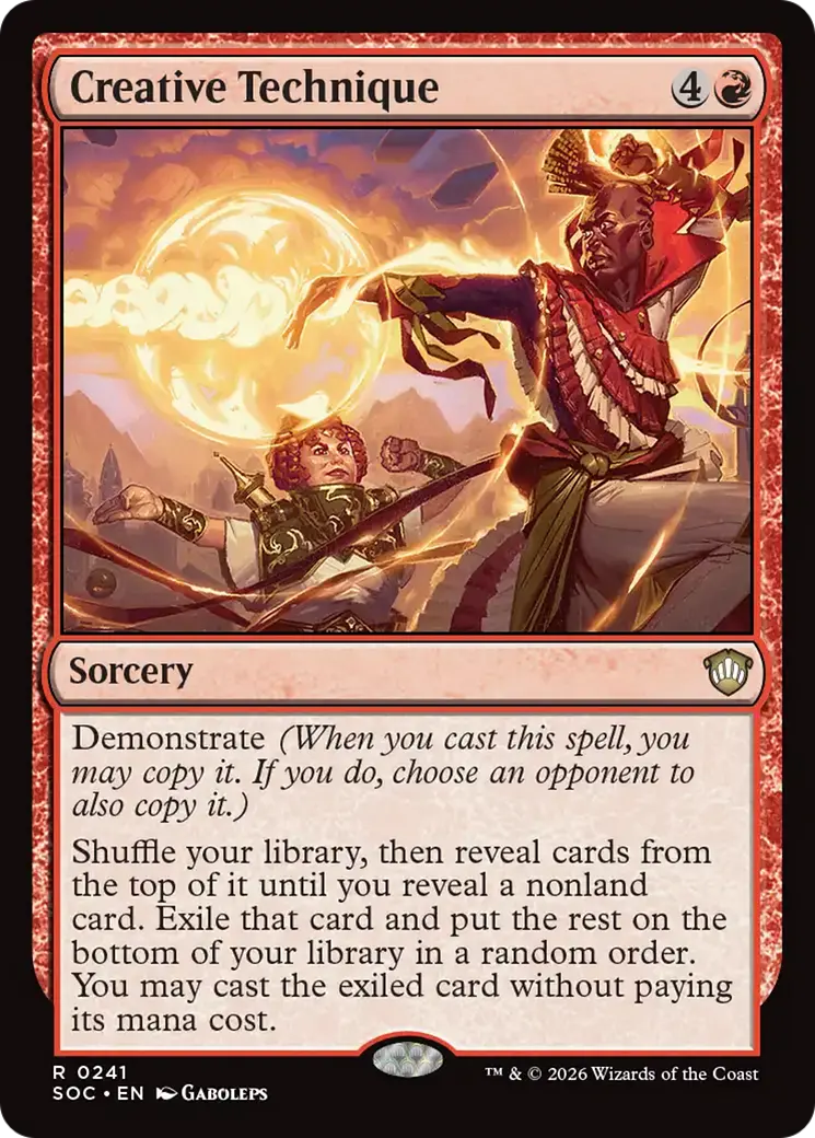 Creative Technique [Secrets Of Strixhaven Commander] 1