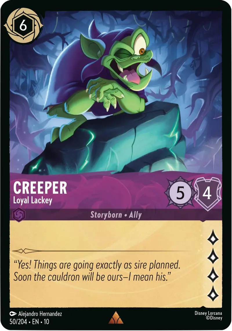 Creeper - Loyal Lackey (50/204) [Whispers In The Well] 1