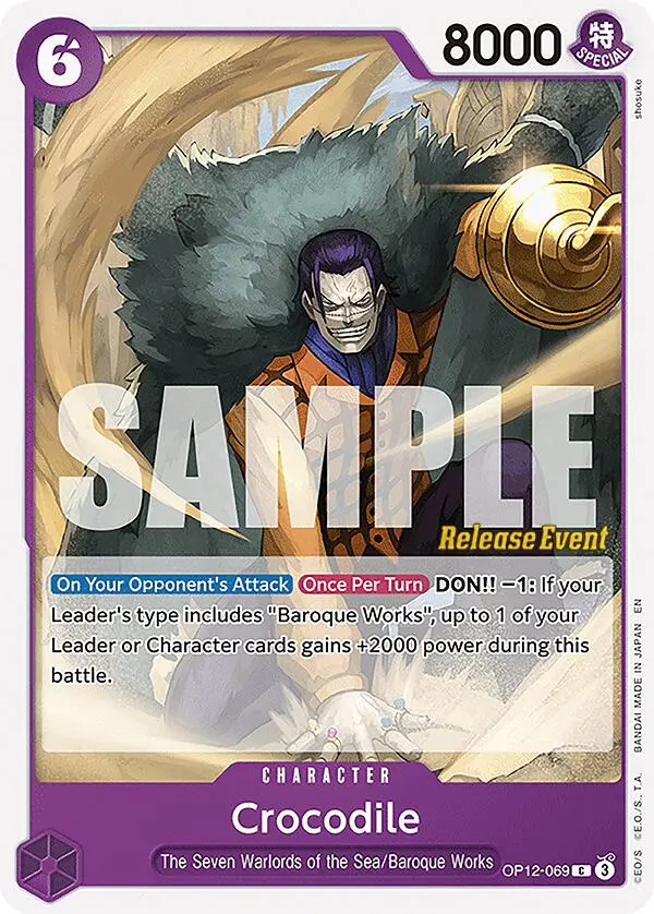Crocodile [Legacy Of The Master Release Event Cards] 1
