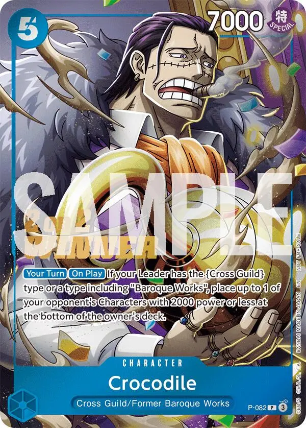 Crocodile (Store 2-On-2 Battle 2025 Winner) [One Piece Promotion Cards] 1