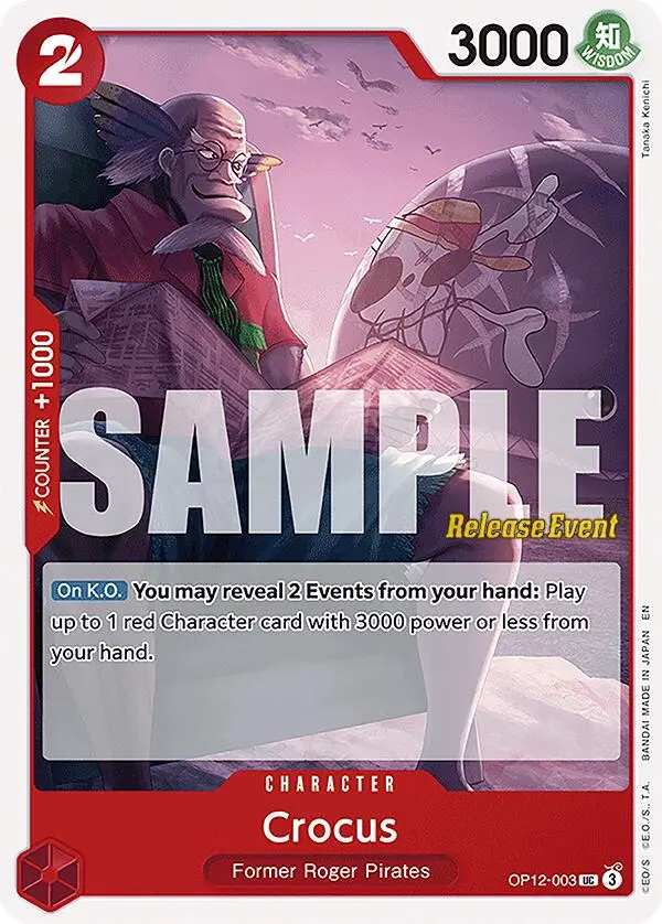 Crocus [Legacy Of The Master Release Event Cards] 1