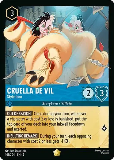 Cruella De Vil - Style Icon (143/204) [Fabled] 1