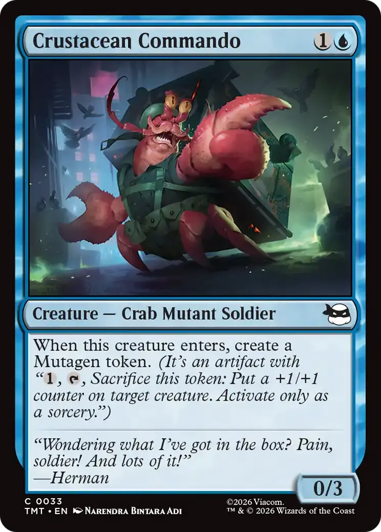 Crustacean Commando [Teenage Mutant Ninja Turtles] 1