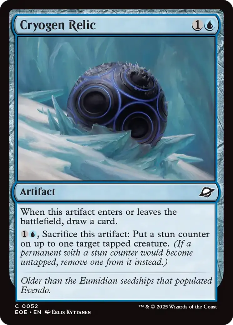 Cryogen Relic [Edge Of Eternities] 1