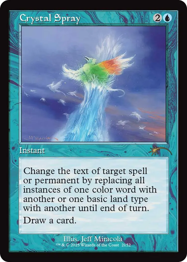 Crystal Spray (Retro Frame) [Secret Lair Drop Series] 1