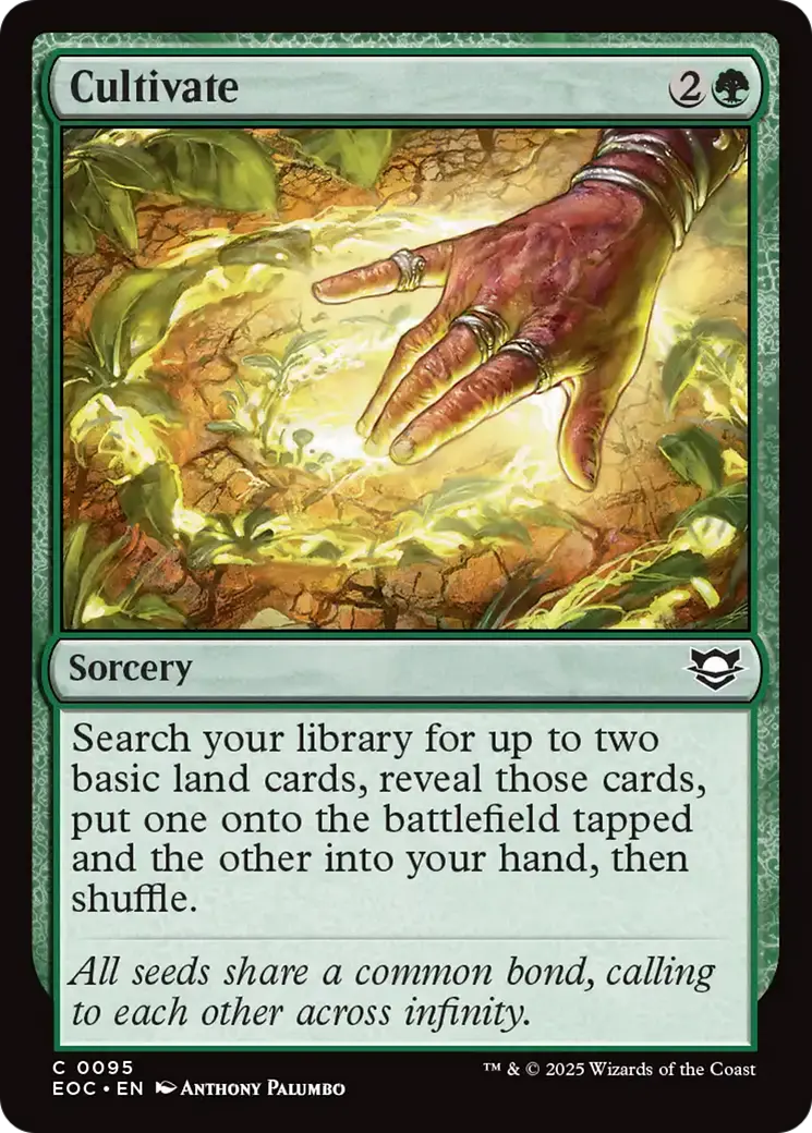Cultivate [Edge Of Eternities Commander] 1