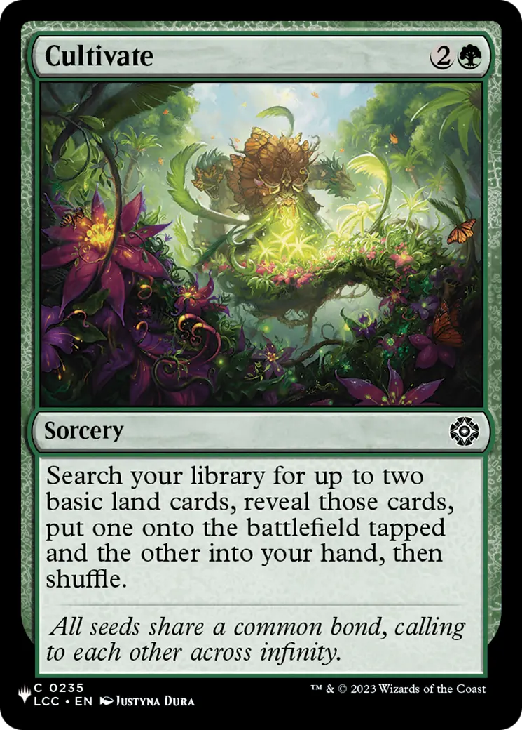 Cultivate (Lcc) [The List] 1