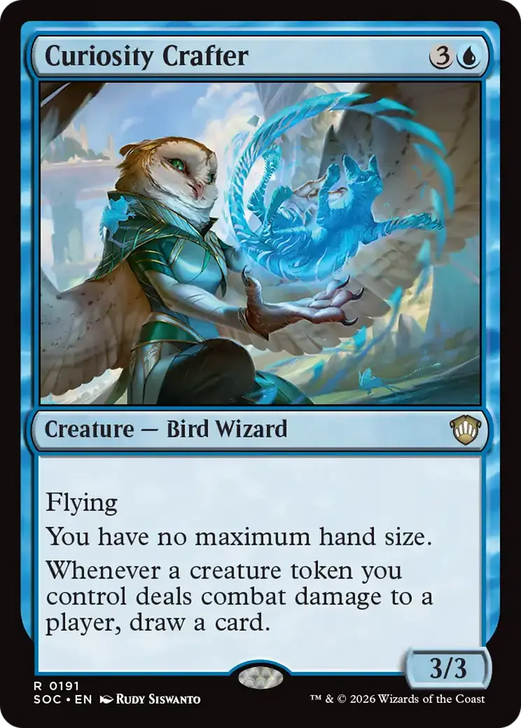 Curiosity Crafter [Secrets Of Strixhaven Commander] 1