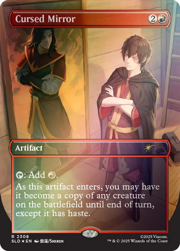 Cursed Mirror (Rainbow Foil) [Secret Lair Drop Series] 1