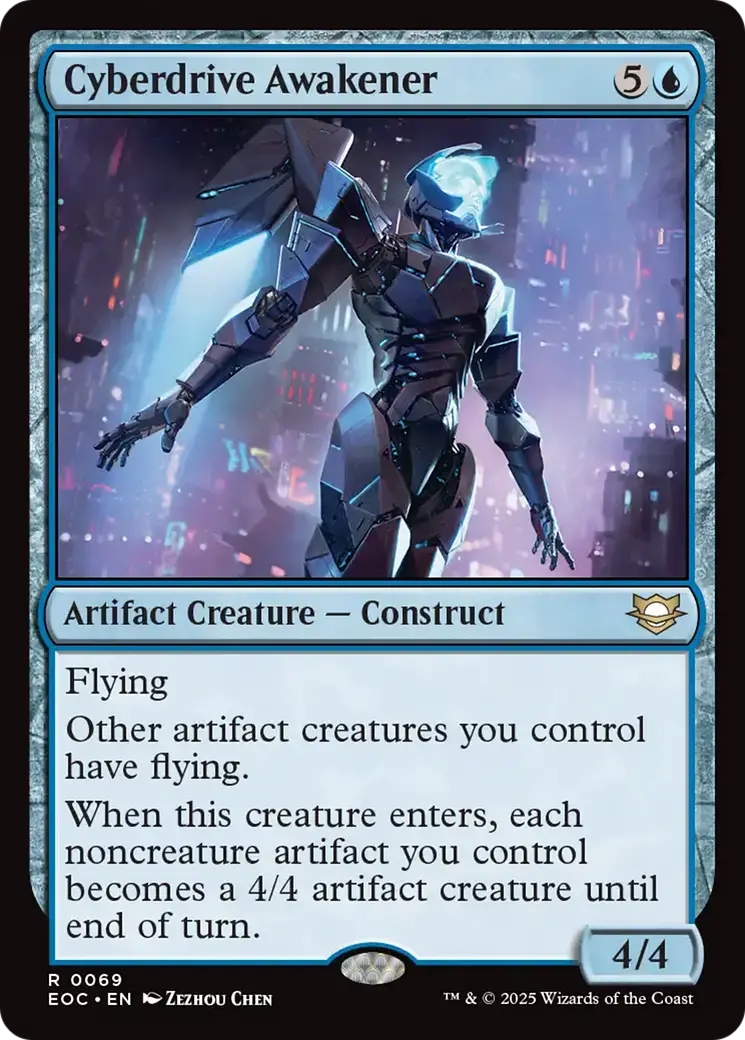 Cyberdrive Awakener [Edge Of Eternities Commander] 1