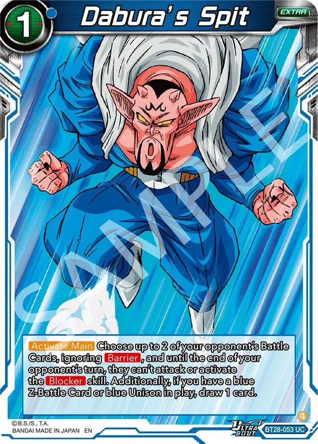 Dabura's Spit (Bt28-053) [Prismatic Clash] 1