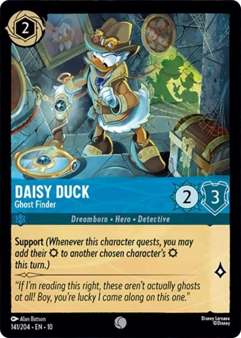 Daisy Duck - Ghost Finder (141/204) [Whispers In The Well] 1