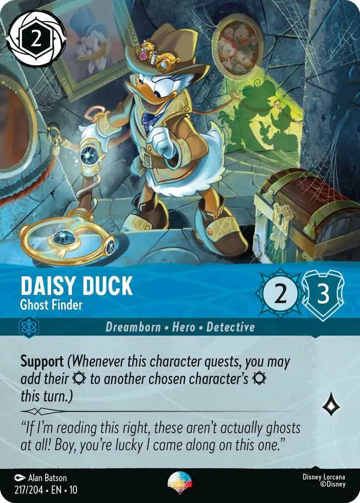 Daisy Duck - Ghost Finder (Epic) (217/204) [Whispers In The Well] 1