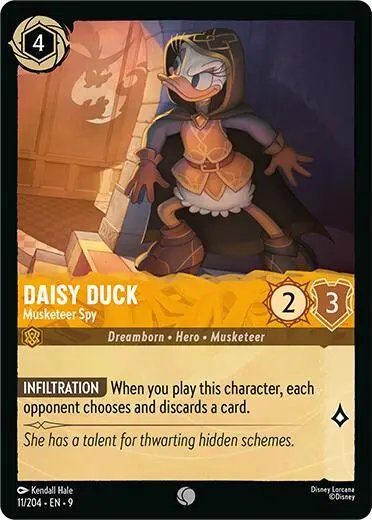 Daisy Duck - Musketeer Spy (11/204) [Fabled] 1