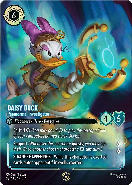 Daisy Duck - Paranormal Investigator (Store Championship) (24) [Promo Cards] 1
