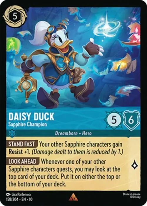 Daisy Duck - Sapphire Champion (158/204) [Whispers In The Well] 1
