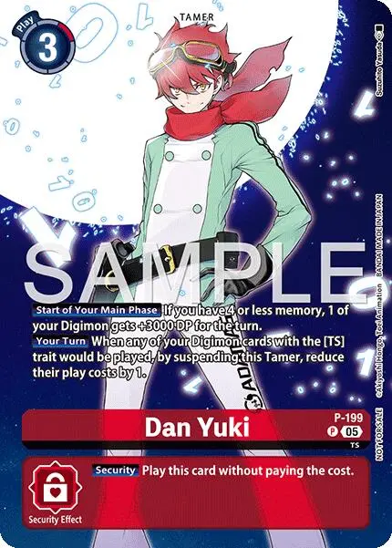 Dan Yuki [P] (Digimon Story: Time Stranger Promo Pack) [Promotional Cards] 1