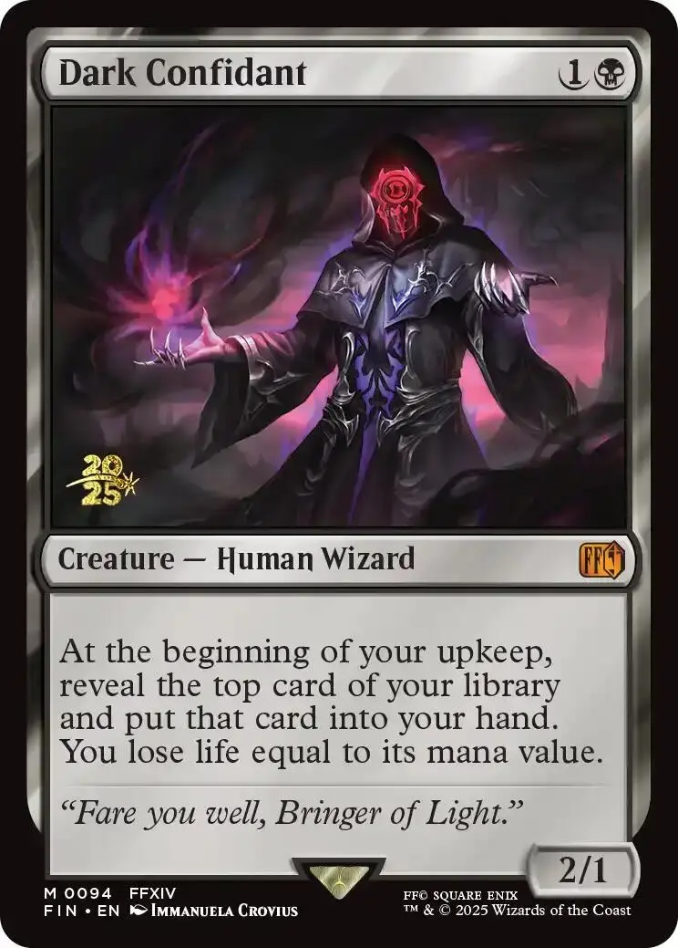 Dark Confidant [Final Fantasy Prerelease Promo] 1