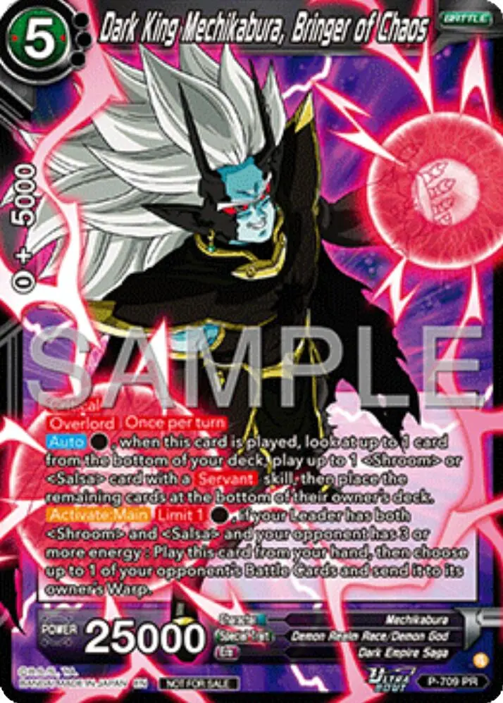 Dark King Mechikabura, Bringer Of Chaos (Ultra-Bout Series Tournament Pack Vol.13) (P-709) [Tournament Promotion Cards] 1