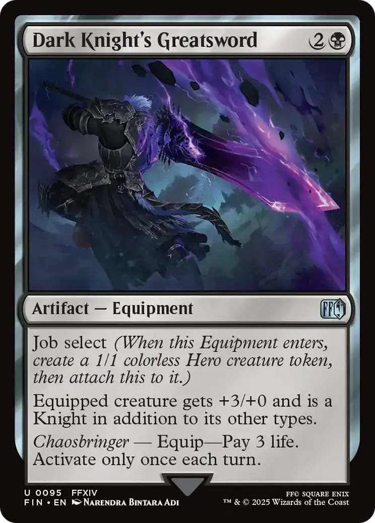 Dark Knight's Greatsword [Final Fantasy] 1