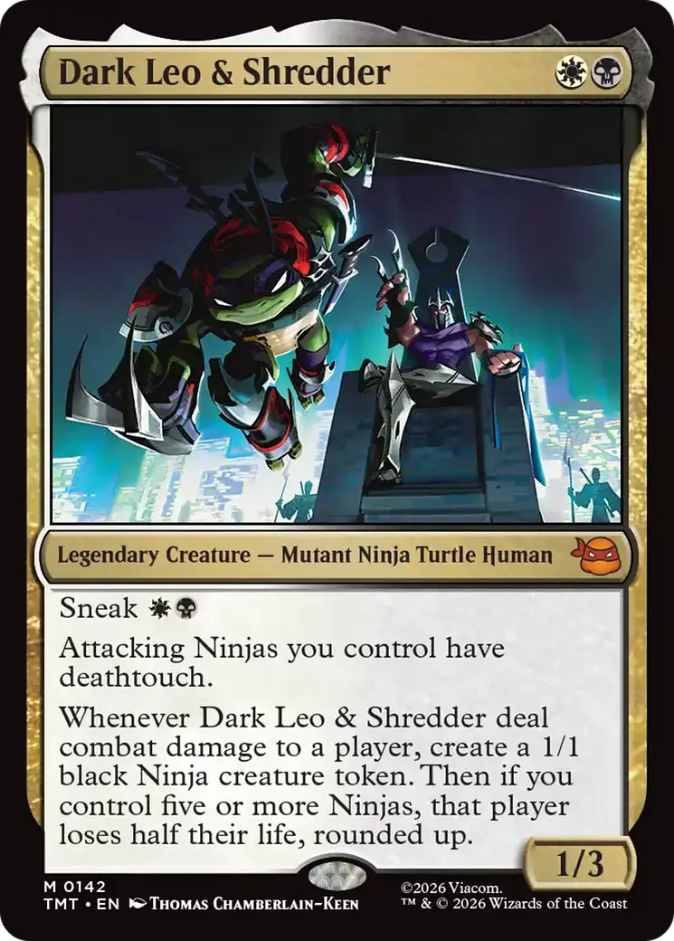 Dark Leo & Shredder [Teenage Mutant Ninja Turtles] 1