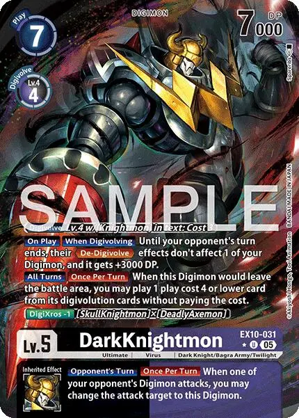 Darkknightmon [Ex10-031] (Alternate Art) [Sinister Order] 1
