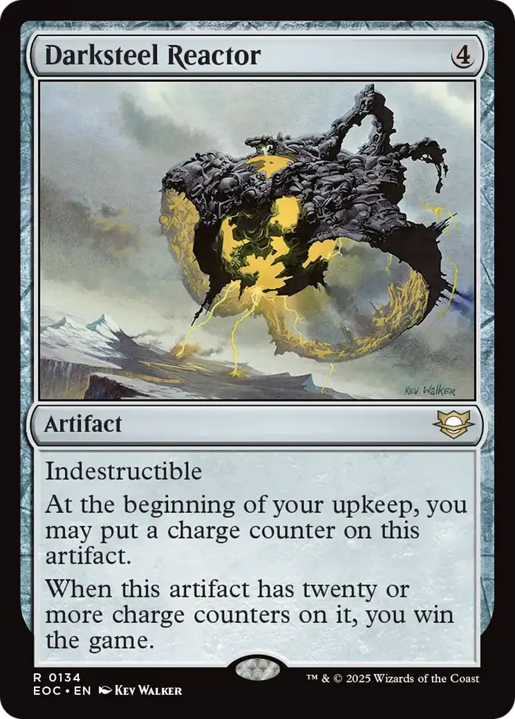 Darksteel Reactor [Edge Of Eternities Commander] 1