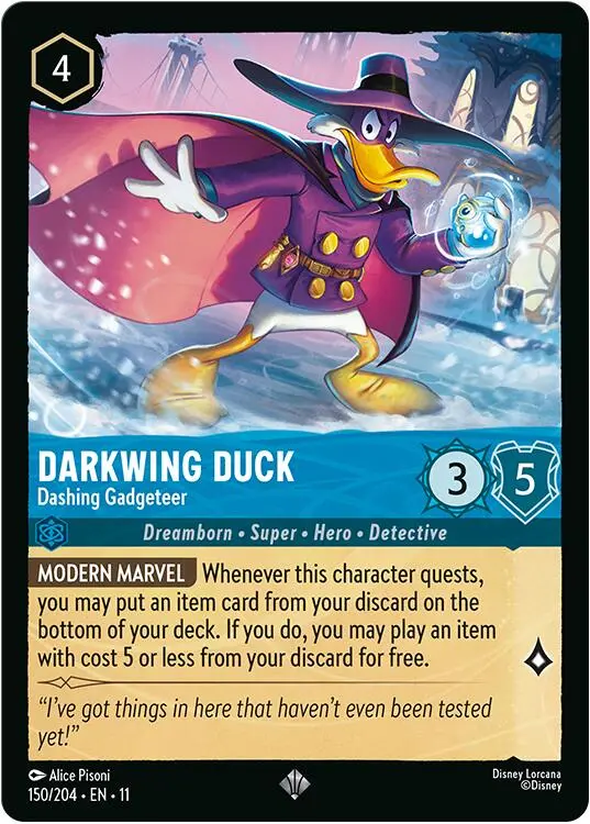 Darkwing Duck - Dashing Gadgeteer (150/204) [Winterspell] 1
