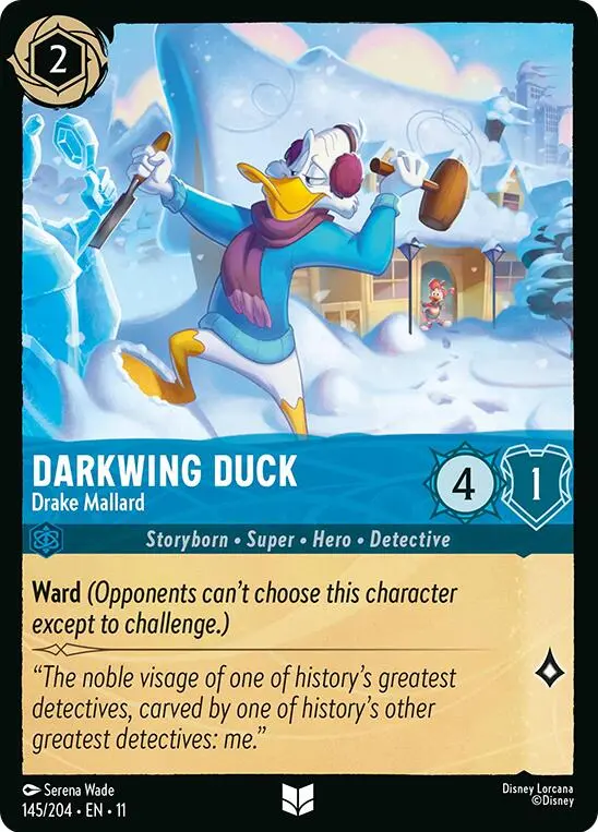 Darkwing Duck - Drake Mallard (145/204) [Winterspell] 1