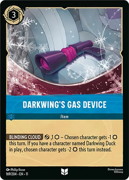 Darkwing's Gas Device (169/204) [Winterspell] 1