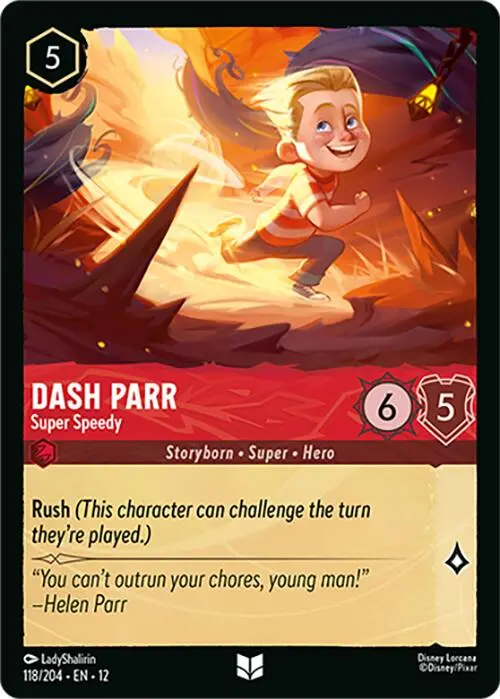 Dash Parr - Super Speedy (118/204) [Wilds Unknown] 1