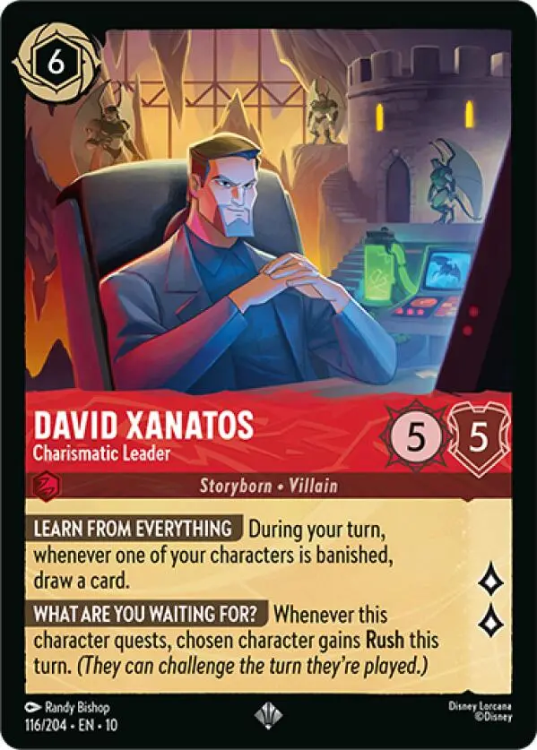 David Xanatos - Charismatic Leader (116/204) [Whispers In The Well] 1