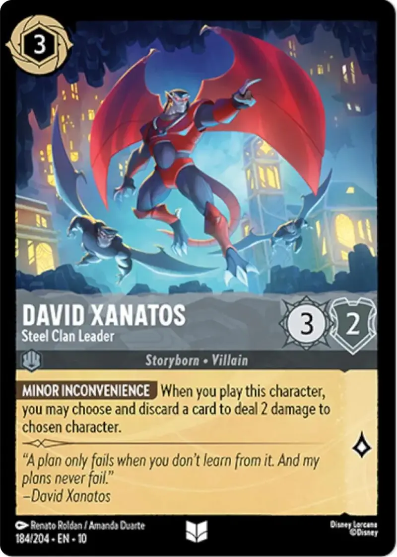 David Xanatos - Steel Clan Leader (184/204) [Whispers In The Well] 1
