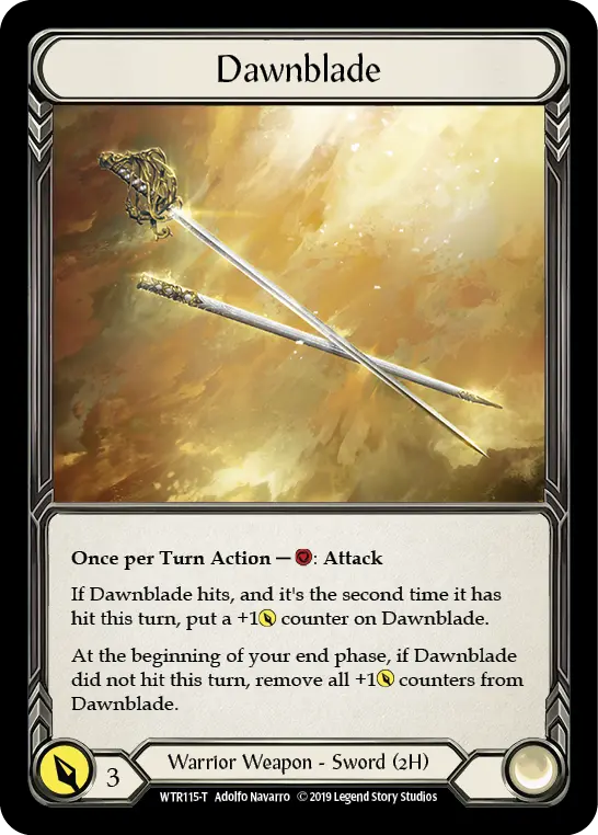 Dawnblade [Wtr115-T] Alpha Print Normal 1