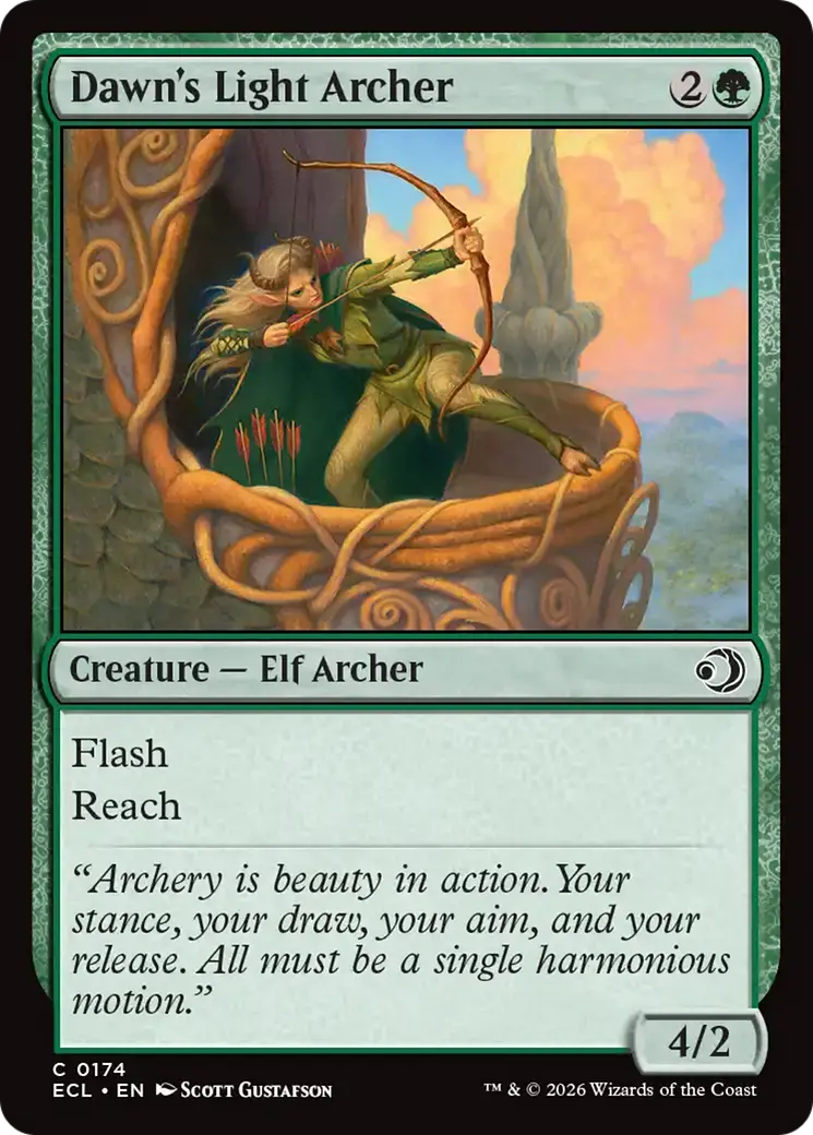 Dawn's Light Archer [Lorwyn Eclipsed] 1