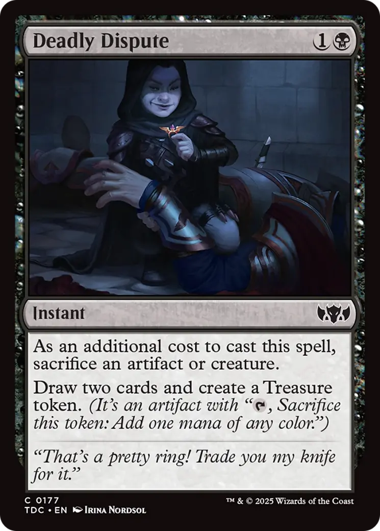 Deadly Dispute [Tarkir: Dragonstorm Commander] 1