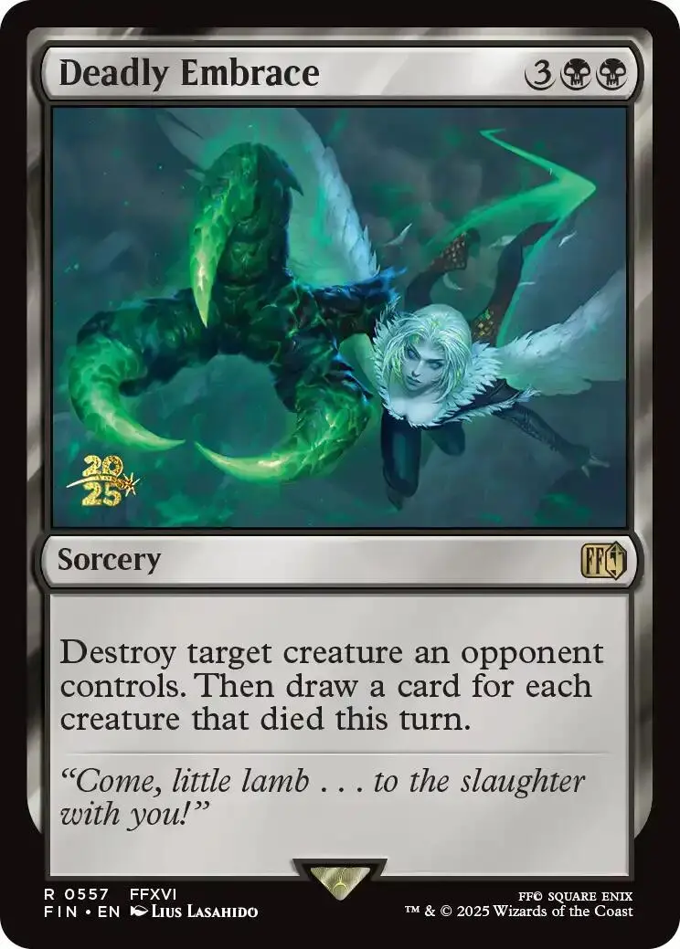 Deadly Embrace [Final Fantasy Prerelease Promo] 1