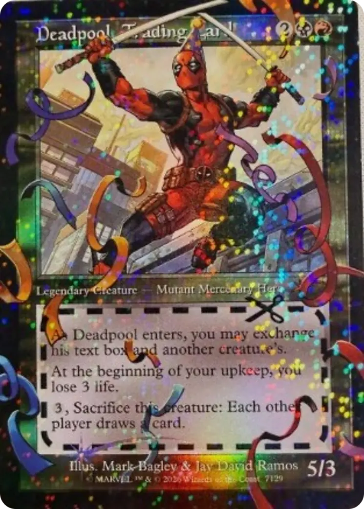 Deadpool, Trading Card (7127) [Secret Lair Drop Series] 1