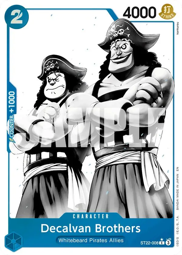Decalvan Brothers (Parallel) [Starter Deck: Ace & Newgate] 1