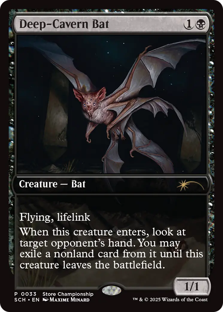 Deep-Cavern Bat [Store Championships 2025] 1
