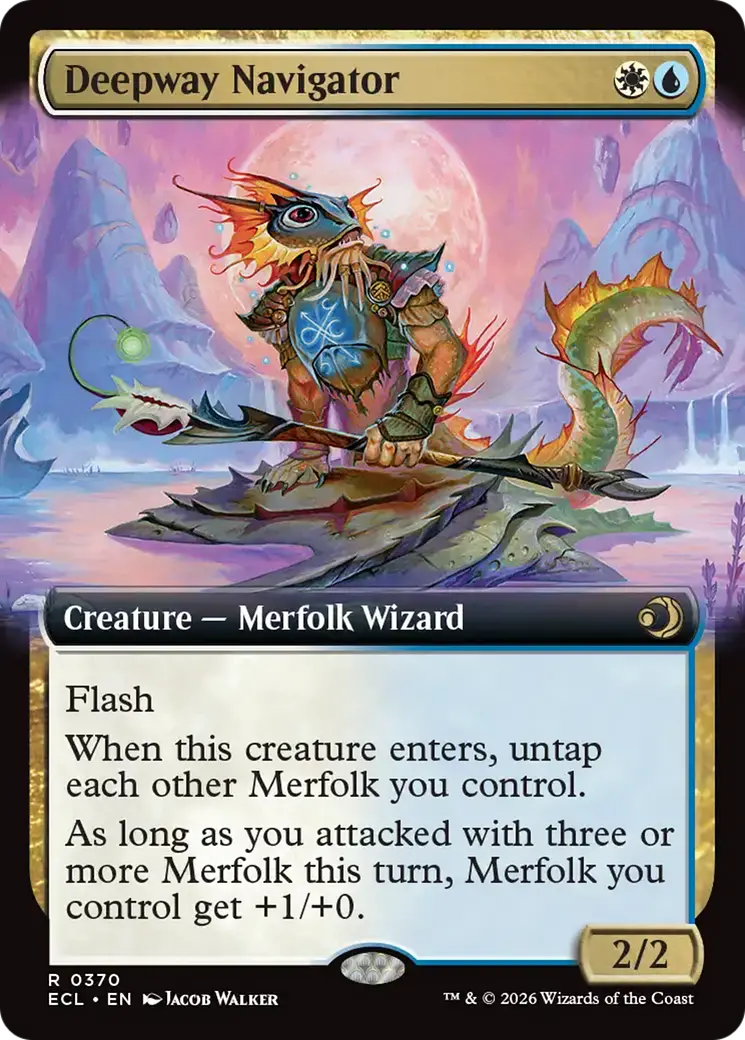 Deepway Navigator (Extended Art) [Lorwyn Eclipsed] 1