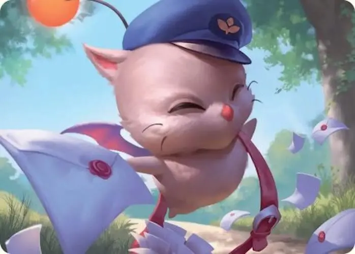 Delivery Moogle Art Card [Final Fantasy Art Series] 1