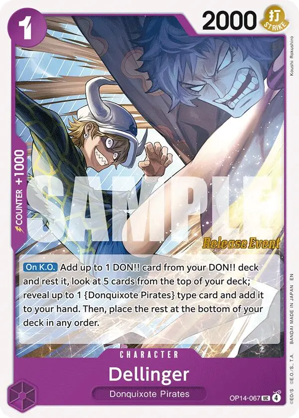 Dellinger [The Azure Sea's Seven Release Event Cards] 1