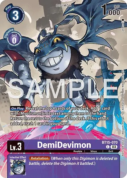 Demidevimon [Bt15-070] (Sinister Order Legend Pack) [Sinister Order] 1