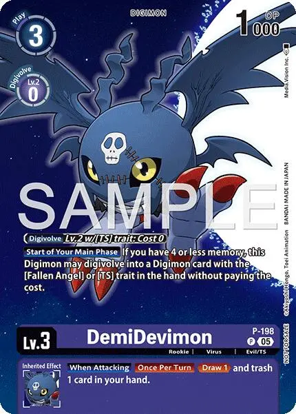 Demidevimon [P] (Digimon Story: Time Stranger Promo Pack) [Promotional Cards] 1