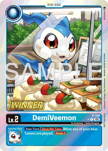 Demiveemon [P-188] (Store Tournament 2025 Vol.3 Winner Pack) [Promotion Cards] 1