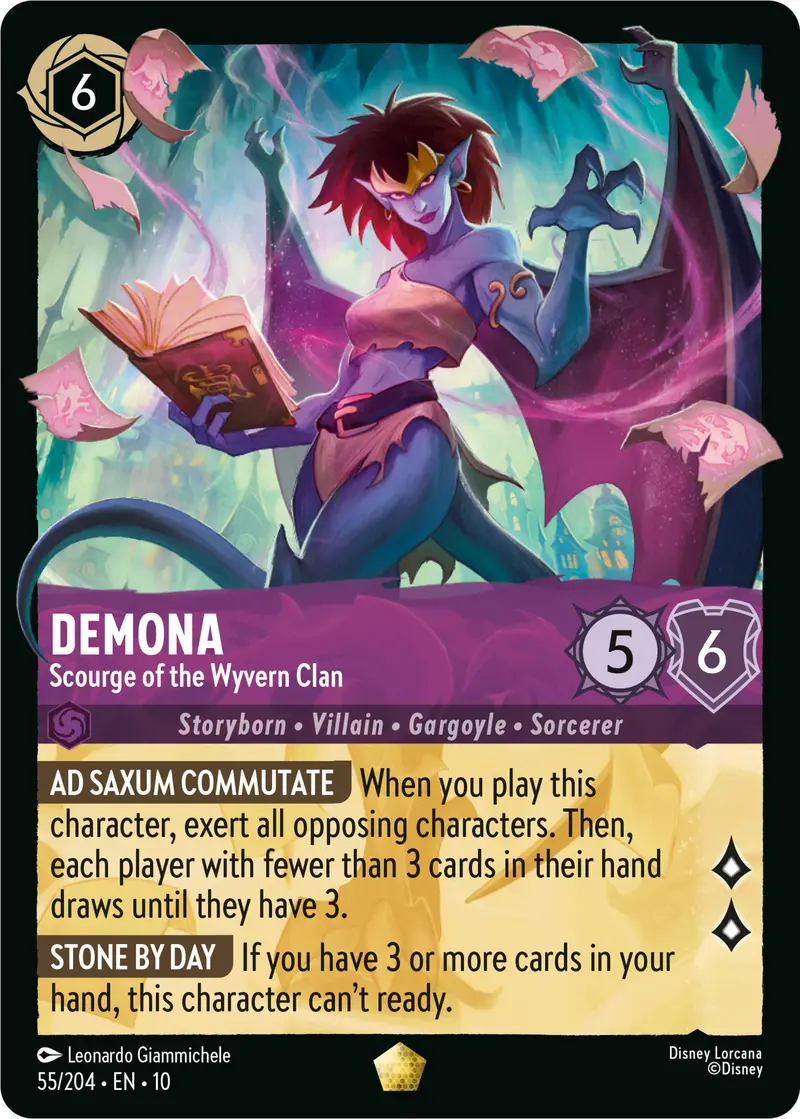 Demona - Scourge Of The Wyvern Clan (55/204) [Whispers In The Well] 1