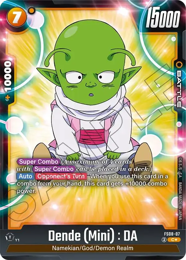 Dende (Mini) : Da (Bonus Pack Alternate Art) [Starter Deck: Vegeta (Mini) Super Saiyan 3] 1