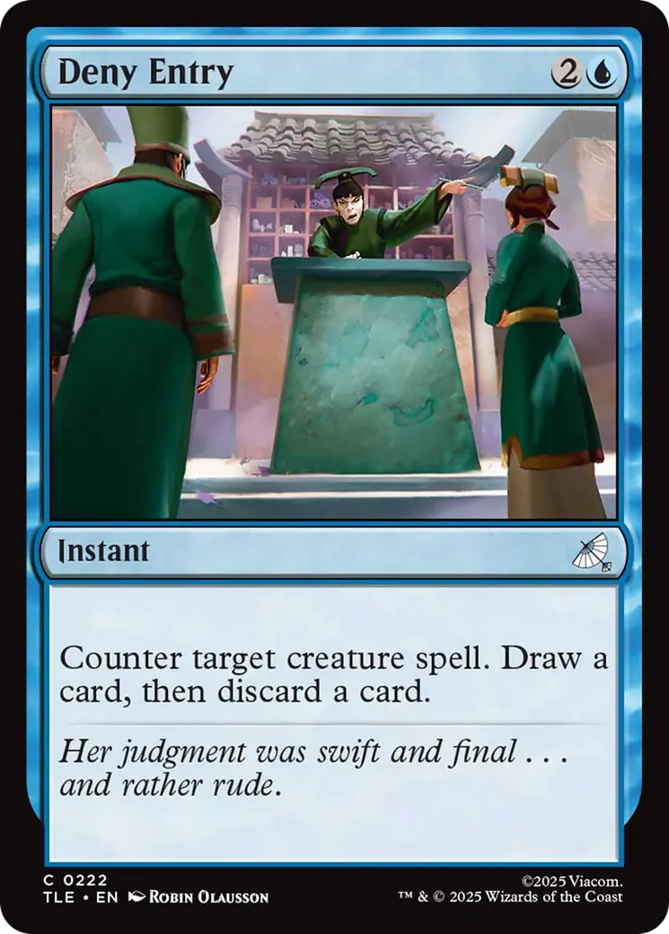 Deny Entry [Avatar: The Last Airbender: Eternal-Legal] 1