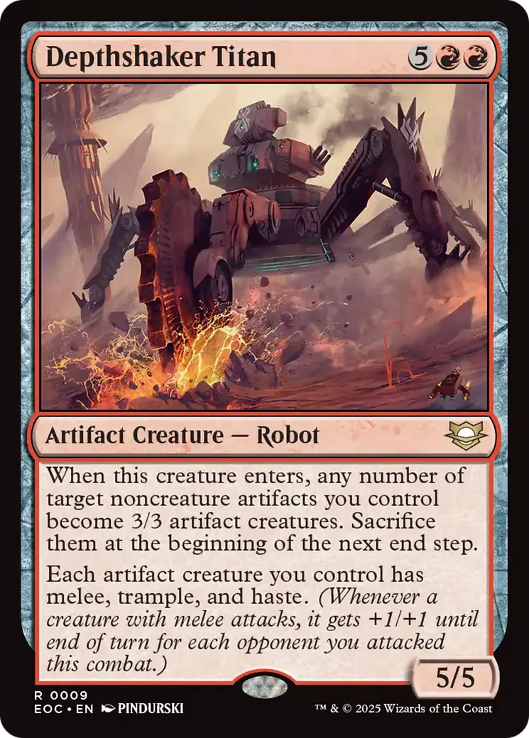 Depthshaker Titan [Edge Of Eternities Commander] 1